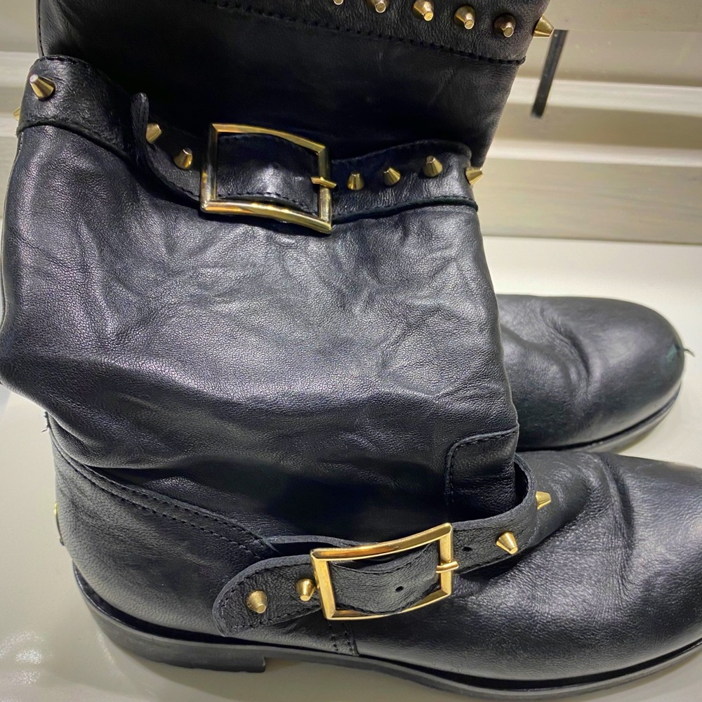 Jimmy Choo motorcycle boots